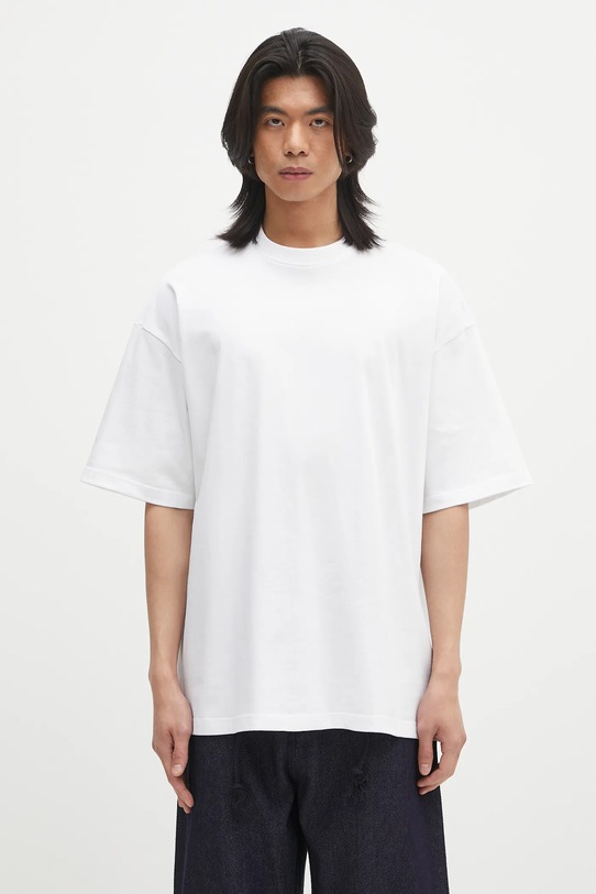 DARKPARK cotton t-shirt Mick plain black MJE09.JSW09