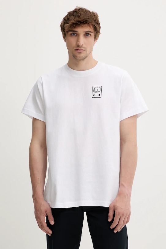 Îmbrăcăminte G-Star tricou din bumbac D26046.C336 alb