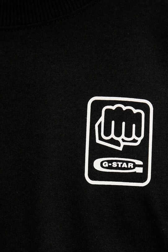 t-shirt bawełniany D26046.C336 czarny