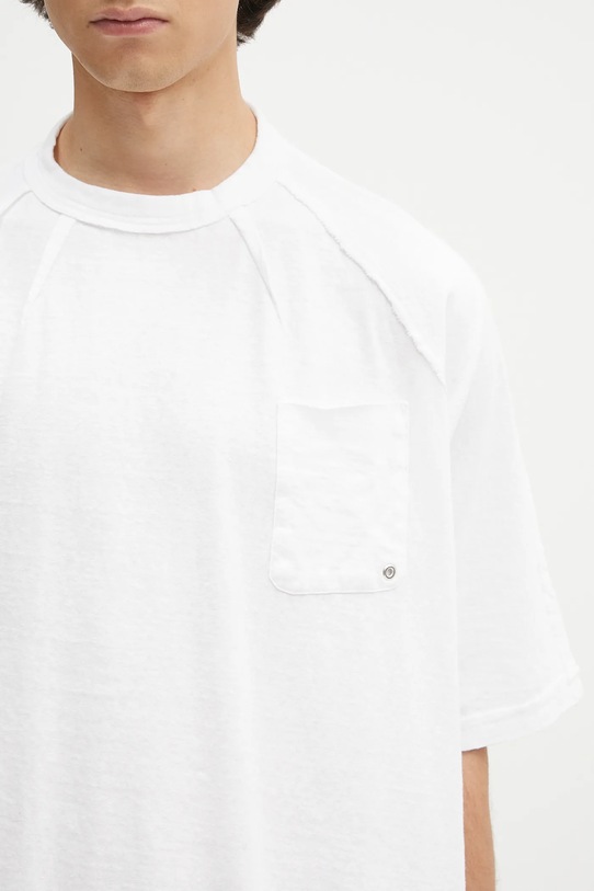 Βαμβακερό μπλουζάκι Undercover C/S λευκό UC1E4817