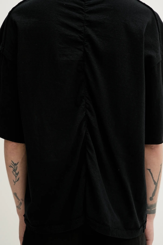 Bavlněné tričko Undercover C/S UC1E4818 černá