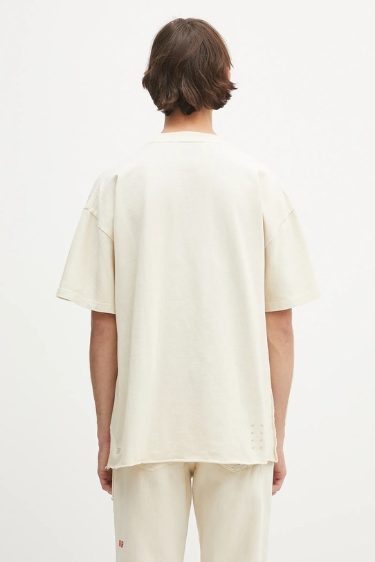 Одежда Хлопковая футболка KSUBI sott ekcess MPS24TE040 бежевый