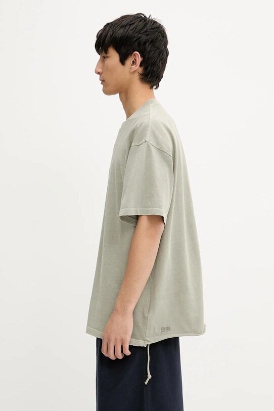 KSUBI t-shirt bawełniany sott ekcess MPS24TE041 beżowy SS25