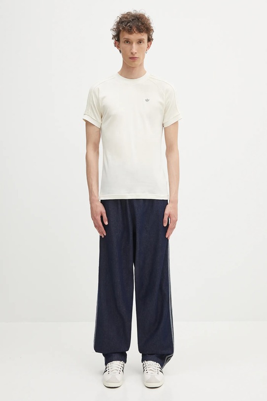 Футболка с примесью шерсти adidas Originals Cali Tee JY3945 белый
