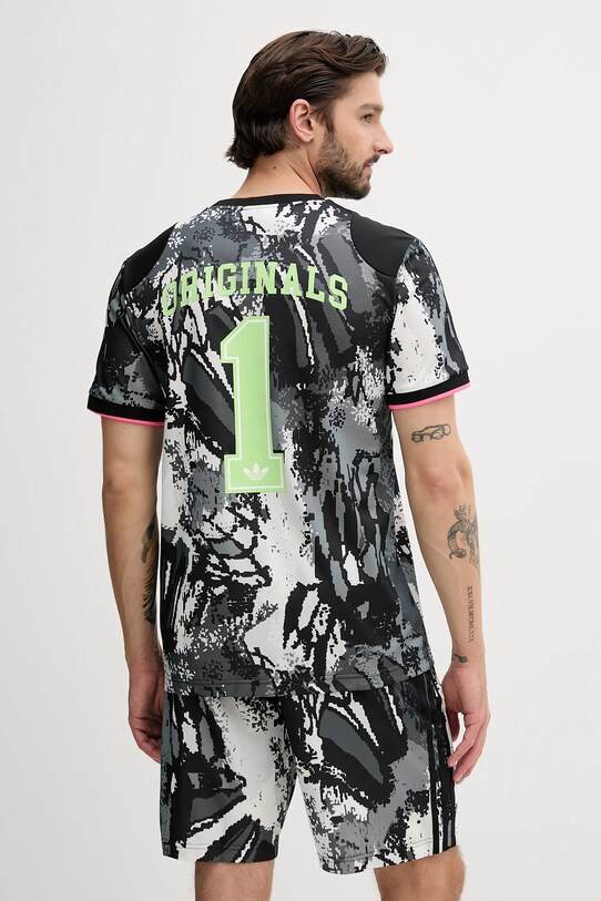 adidas Originals t-shirt Archive Jersey mintás szürke KD2351