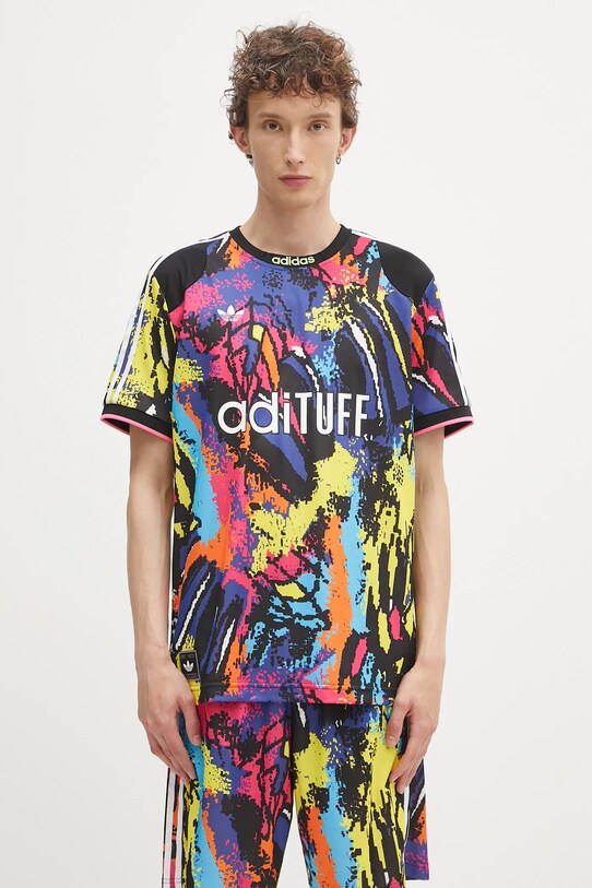 Футболка adidas Originals Archive Jersey надрук барвистий KD4800