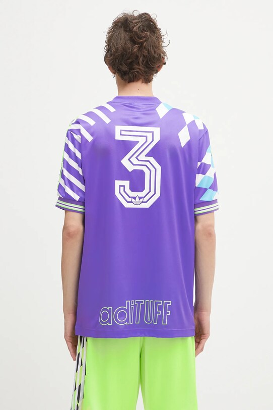 Odzież adidas Originals t-shirt Nuwave90Sjersey KD4867 fioletowy