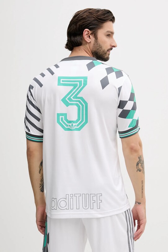 Ruházat adidas Originals t-shirt Nuwave90Sjersey KD4870 fehér