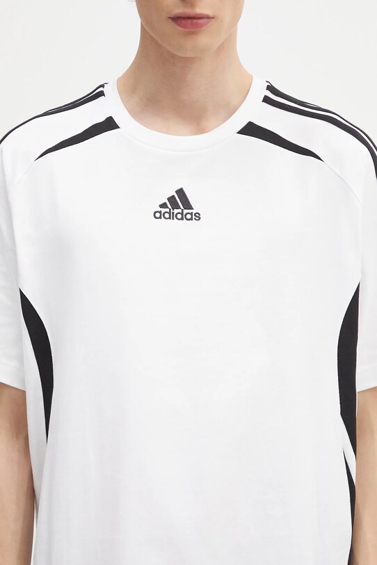 adidas Originals t-shirt in cotone Teamgeist Tee bianco KE0146