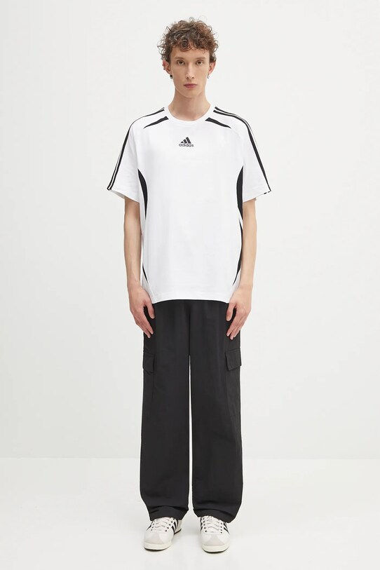 adidas Originals t-shirt in cotone Teamgeist Tee KE0146 bianco