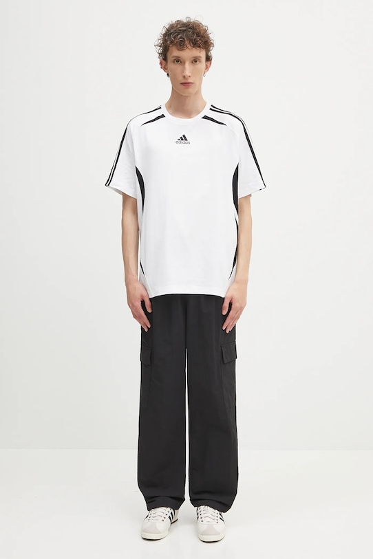 Хлопковая футболка adidas Originals Teamgeist Tee KE0146 белый