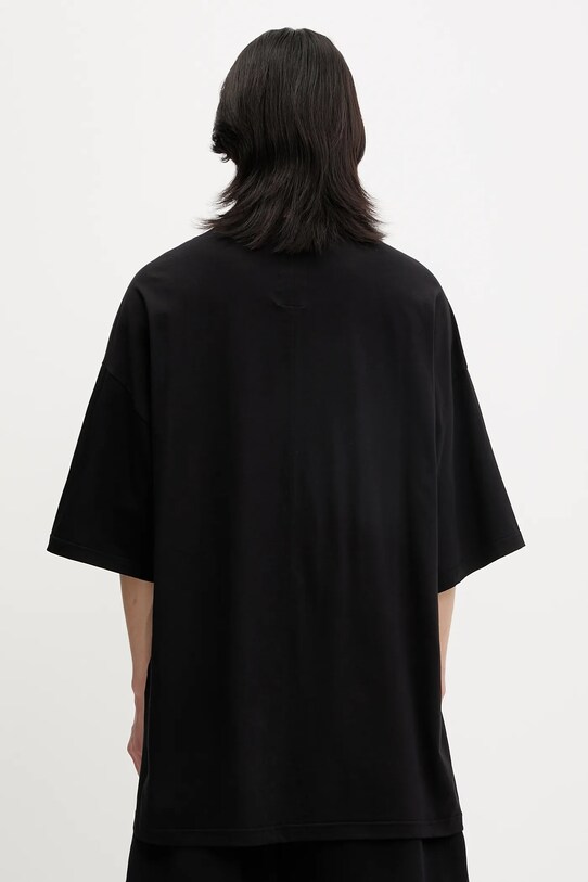 Одежда Хлопковая футболка Rick Owens DRKSHDW Knitted - Tommy T 221675 CM01E1675.CHJG чёрный