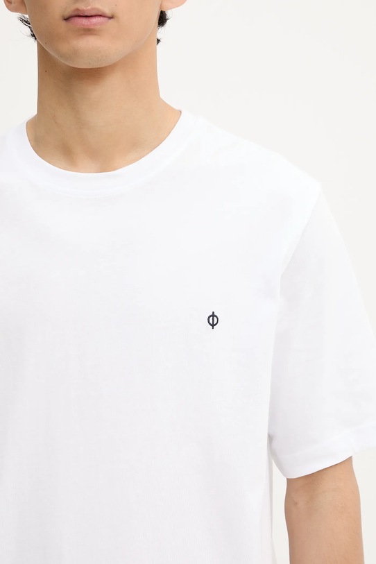 Samsoe Samsoe t-shirt bawełniany SAOTTO biały M25200076