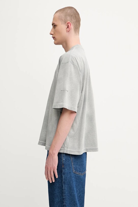 Bavlněné tričko 1017 ALYX 9SM Oversized garment dye AAMTS0477FA01 šedá SS25