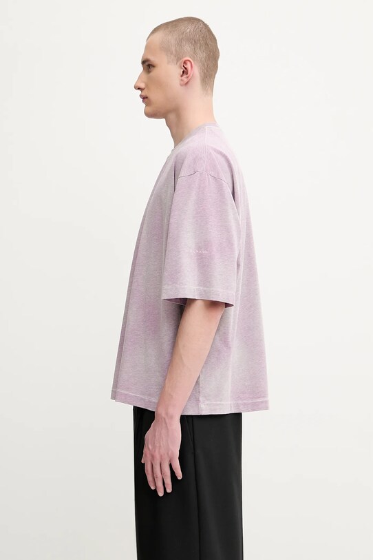 1017 ALYX 9SM t-shirt bawełniany Oversized garment dye AAMTS0477FA01 fioletowy SS25