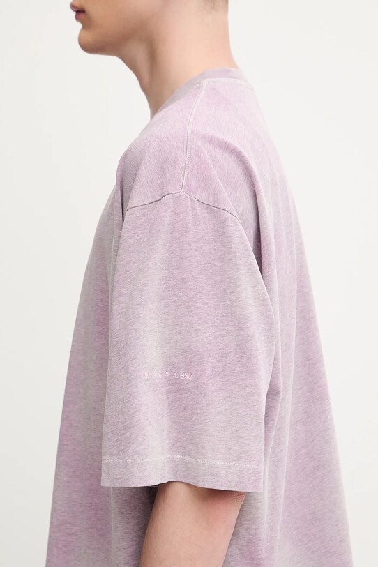1017 ALYX 9SM t-shirt bawełniany Oversized garment dye fioletowy AAMTS0477FA01