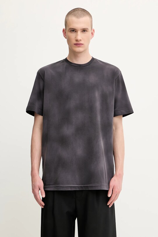 1017 ALYX 9SM t-shirt bawełniany Garment dye gładkie czarny AAMTS0480FA01