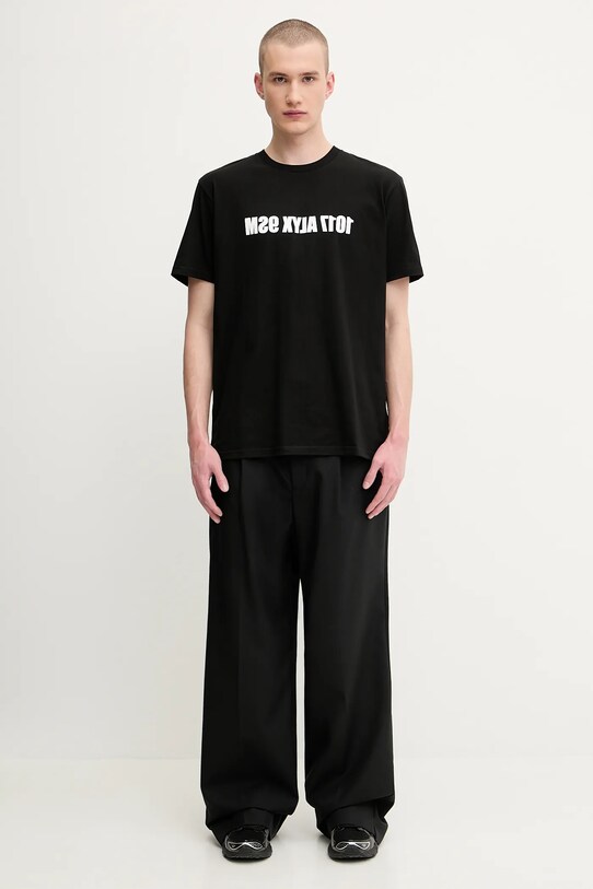 1017 ALYX 9SM t-shirt bawełniany Mirror AAMTS0507FA01 czarny
