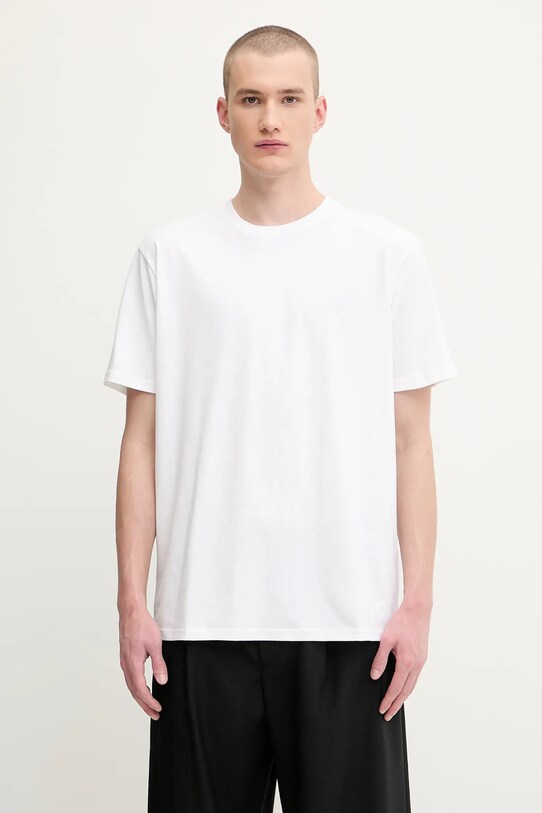 Odzież 1017 ALYX 9SM t-shirt bawełniany Circle AAMTS0508FA01 biały