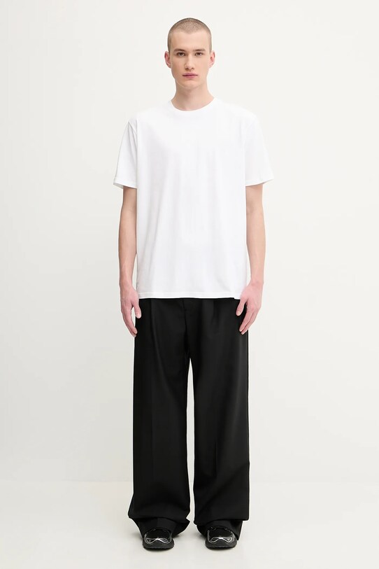 1017 ALYX 9SM t-shirt bawełniany Circle AAMTS0508FA01 biały