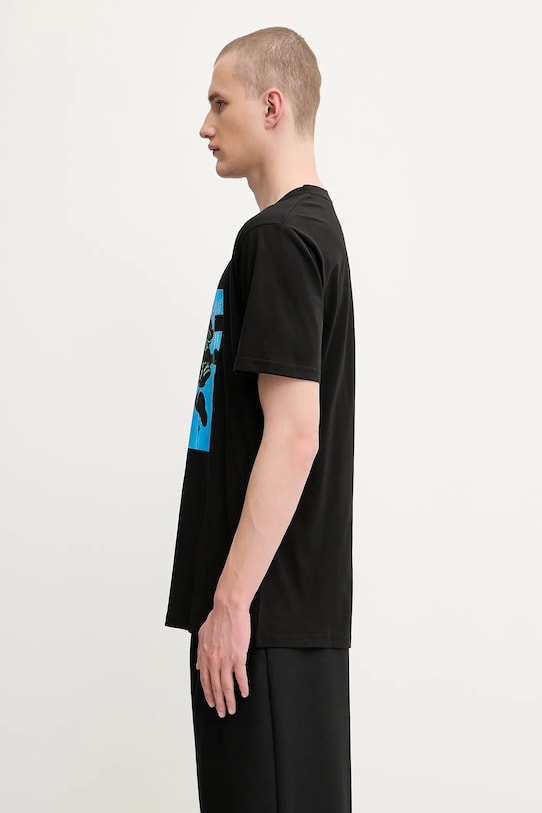 Памучна тениска 1017 ALYX 9SM Sneaker print AAMTS0514FA01 черен SS25