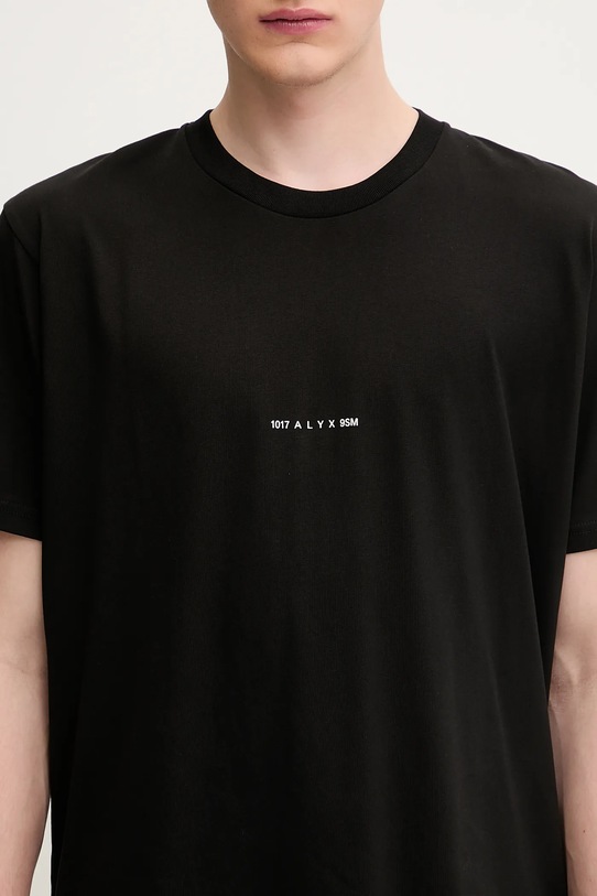 Бавовняна футболка 1017 ALYX 9SM Circle a centre back чорний AAMTS0515FA01
