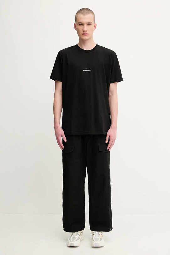 1017 ALYX 9SM t-shirt bawełniany Circle a centre back AAMTS0515FA01 czarny