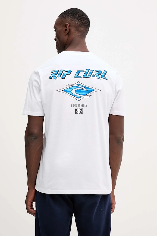 Odzież Rip Curl t-shirt bawełniany 0CAMTE biały