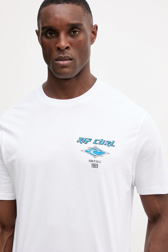 Bavlněné tričko Rip Curl bílá 0CAMTE