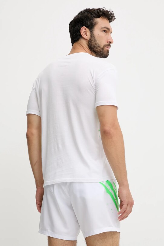 Odzież PLEIN SPORT t-shirt bawełniany PS25MTS02 biały
