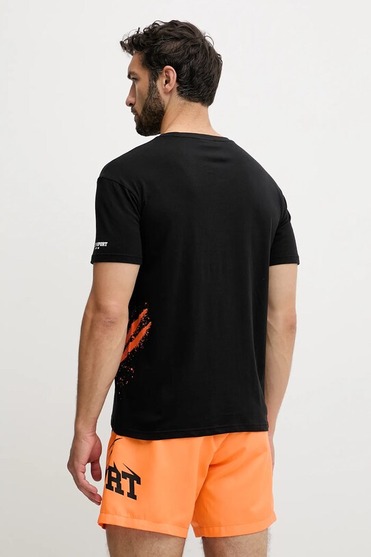 Odzież PLEIN SPORT t-shirt bawełniany PS25MTS02 czarny