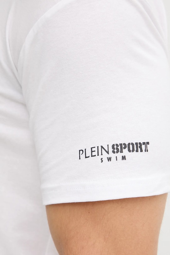 Îmbrăcăminte PLEIN SPORT tricou PS25MTS05 alb