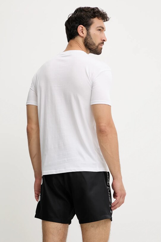 PLEIN SPORT tricou din bumbac PS25MTS08 alb SS25