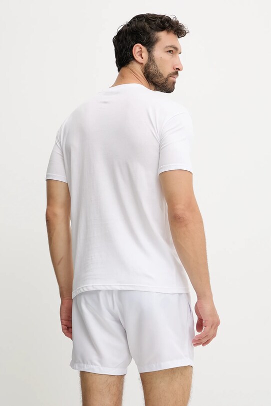 PLEIN SPORT tricou din bumbac PS25MTS09 alb SS25