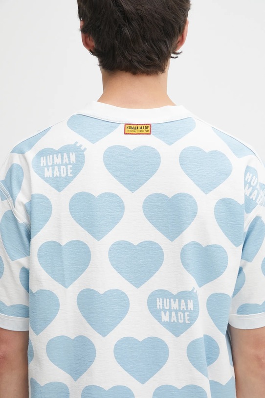 Βαμβακερό μπλουζάκι διπλής όψης Human Made Knitted HM29CS034