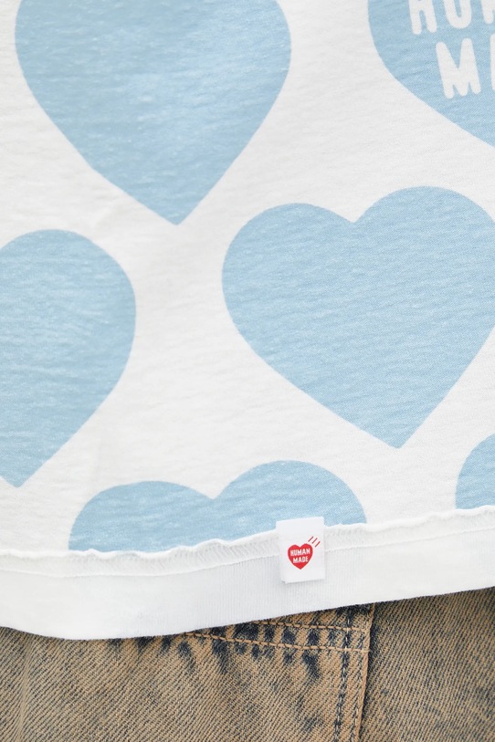 Βαμβακερό μπλουζάκι διπλής όψης Human Made Knitted HM29CS034