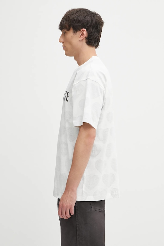 Βαμβακερό μπλουζάκι διπλής όψης Human Made Knitted HM29CS034 μαύρο SS25