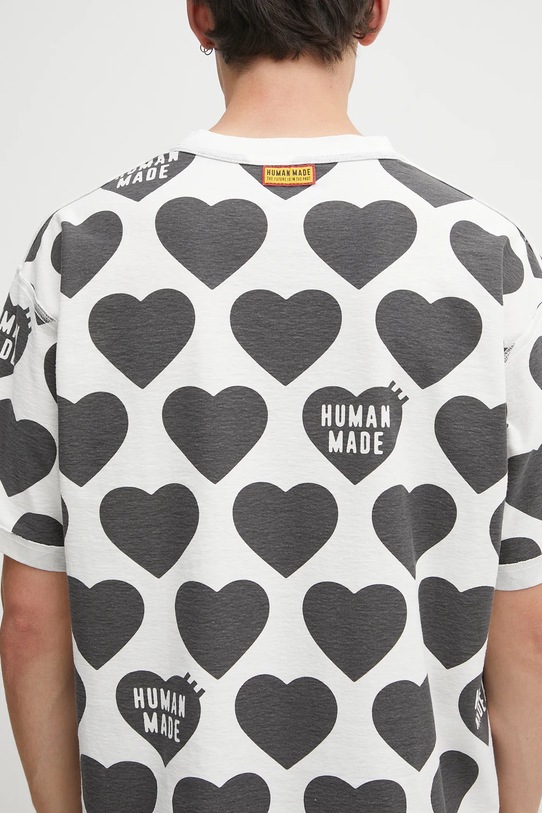 Βαμβακερό μπλουζάκι διπλής όψης Human Made Knitted HM29CS034