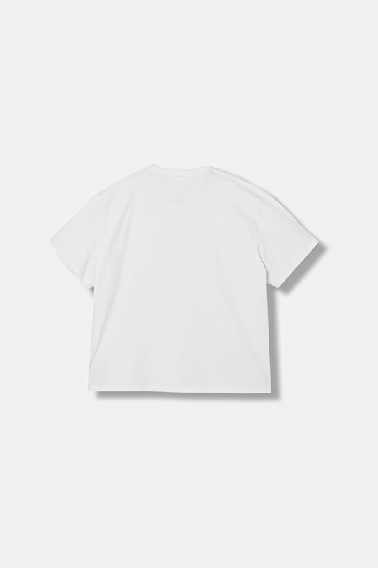 Lindbergh t-shirt bawełniany 30.400120 biały AW25