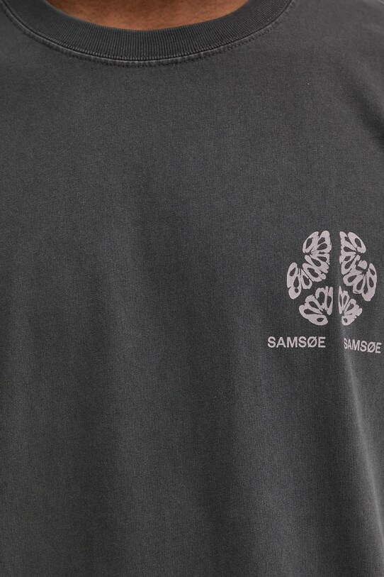 Бавовняна футболка Samsoe Samsoe SAJOURNAL U24400006