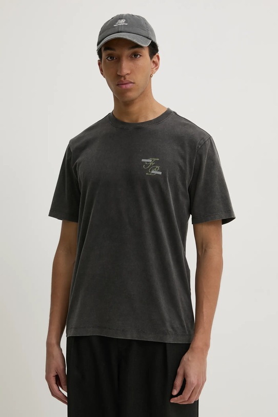 Filling Pieces cotton t-shirt gray 74499840626