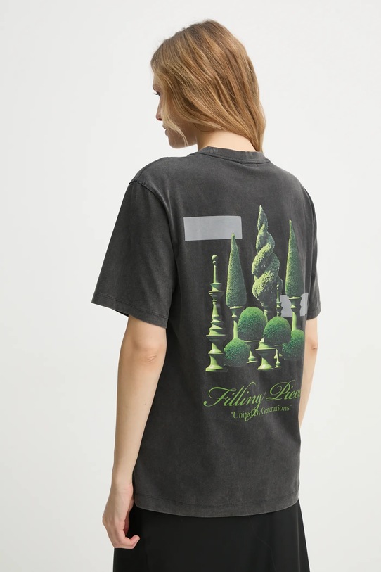 Filling Pieces tricou din bumbac 74499840626 gri