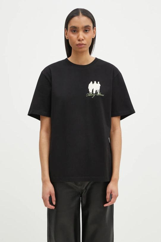 Oblačila Bombažna kratka majica Filling Pieces 74499871861 črna