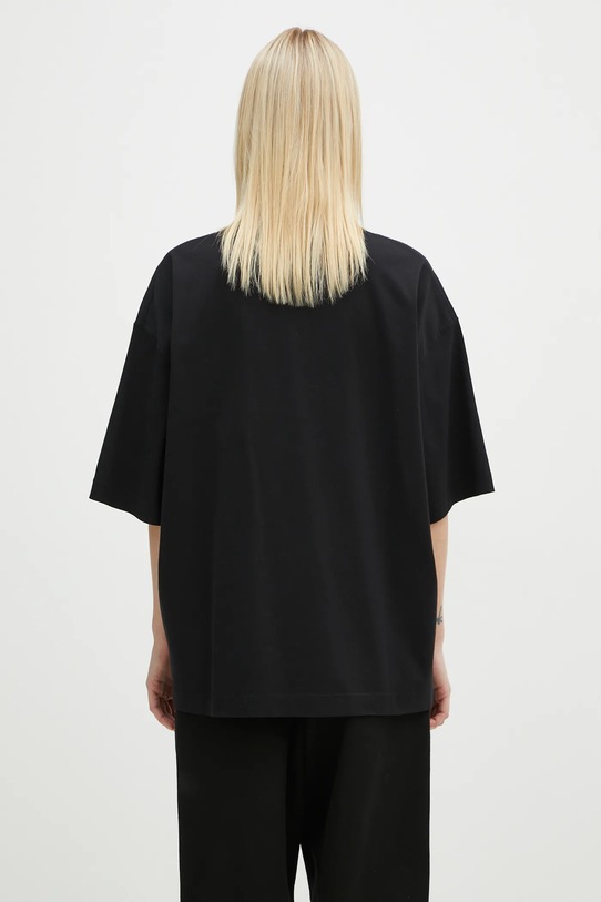 Хлопковая футболка VETEMENTS Oval Logo Cropped Boxy UA66TR600BB