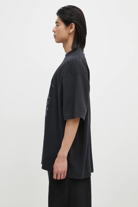 VETEMENTS cotton t-shirt Backstreetboys Oversized UA66TR620B black SS25
