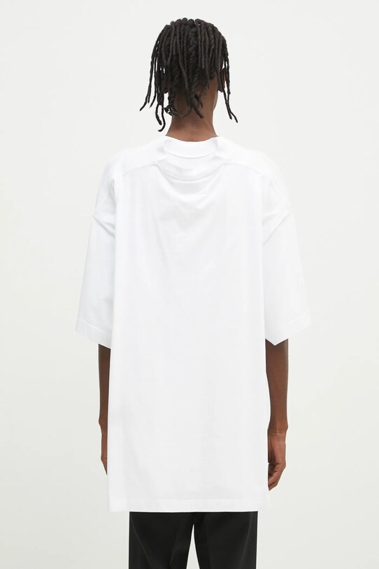 VETEMENTS t-shirt bawełniany Merged Double Oversized UA66TR635W biały