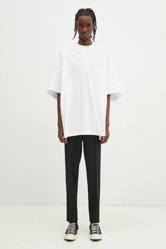 VETEMENTS t-shirt bawełniany Merged Double Oversized UA66TR635W