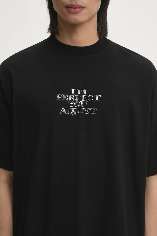 VETEMENTS t-shirt bawełniany I'M Perfect You Adjust Regular UA66TR680B