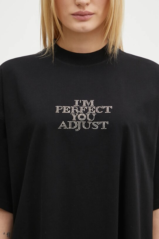VETEMENTS t-shirt bawełniany I'M Perfect You Adjust Regular UA66TR680B