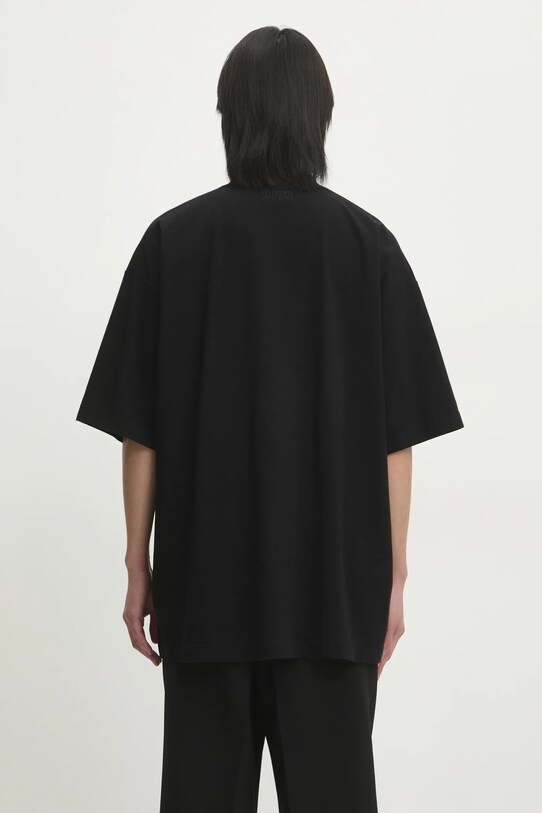 VETEMENTS t-shirt bawełniany 500 Million Dollars Oversized UA66TR690B czarny